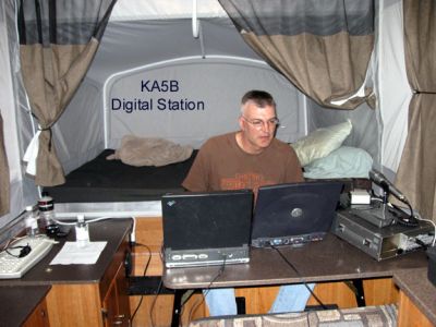 Digital Station
K1GMD Operating

